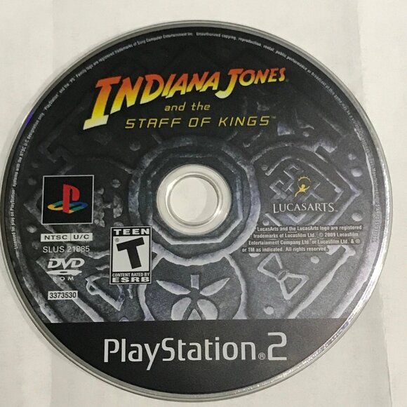 PS2 Indiana Jones and The Staff of Kings PlayStation 2 - Picture 1 of 2